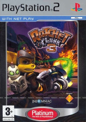 Ratchet & Clank 3 Platinum PS2 (GRADE A)