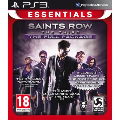 Jogo Saints Row The Third - The Full Package (Essentials) PS3 - (GRADE A)