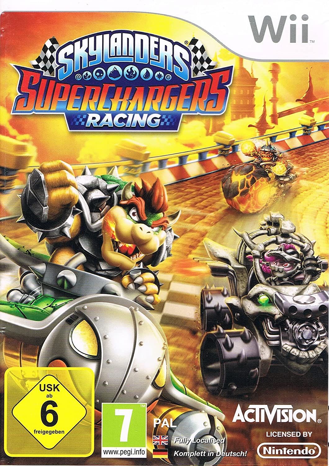 Jogo Skylanders SuperChargers Racing Nintendo Wii - SEGUNDA MÃO