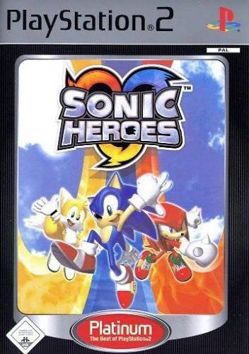 Sonic Heroes Platinum - PS2 (SEGUNDA-MÃO/ GRADE A)