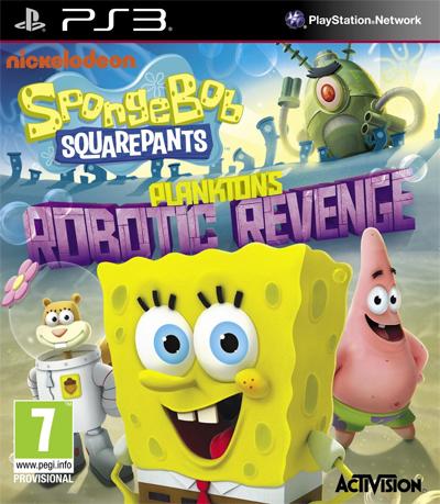 SpongeBob SquarePants: Planktons Robotic Revenge - PS3 (SEGUNDA-MÃO/ GRADE A)
