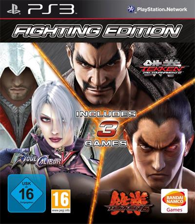 Tekken 6 + Tekken Tag Tournament 2 + Soulcalibur V Compilation - PS3 (GRADE B)