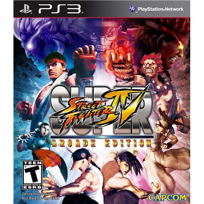 Street Fighter IV Super - Arcade Edition - PS3 (GRADE B)