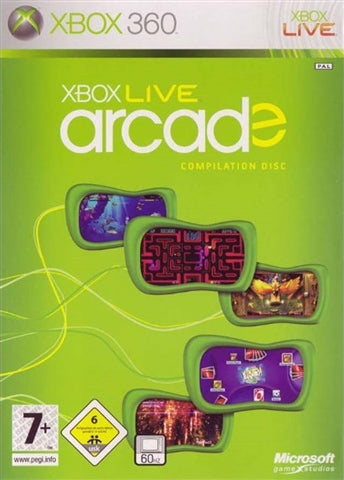 Live Arcade. Compilation Disc - Xbox (GRADE A)
