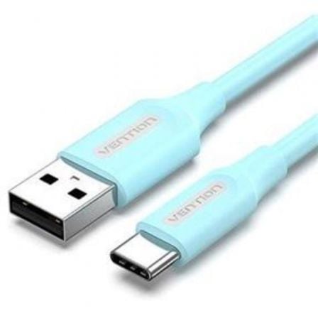 Cabo USB 2.0 Tipo-C Vention COKSF / USB Tipo-C Macho - USB-A Macho / 1m / Azul