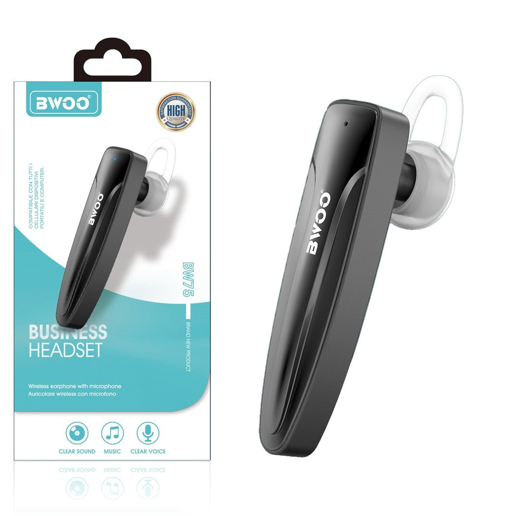 Auscultadores mãos-livres Bluetooth com microfone BW75 - Branco