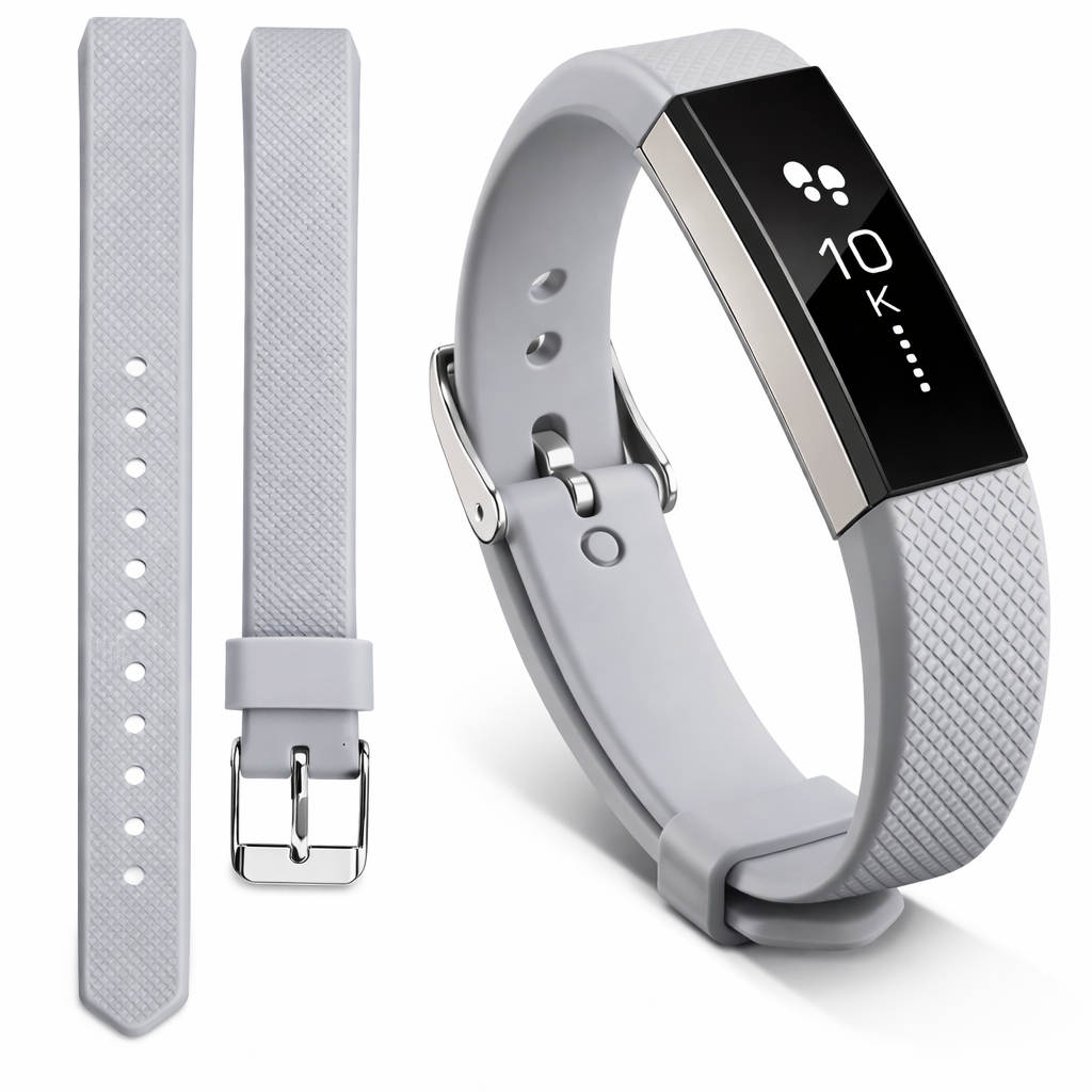 Pulseira de Substituição Fitbit Alta Silicone (Cinza)