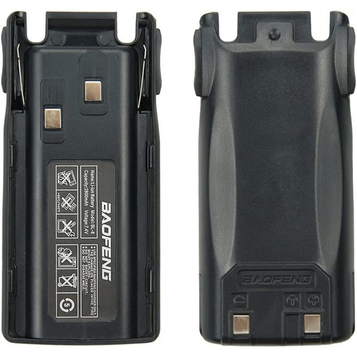 Bateria Reposição BL-8 2800mAh 7.4V para Walkie Talkie BF-UV82-8D-89-82-82HX-82HP Multi4you