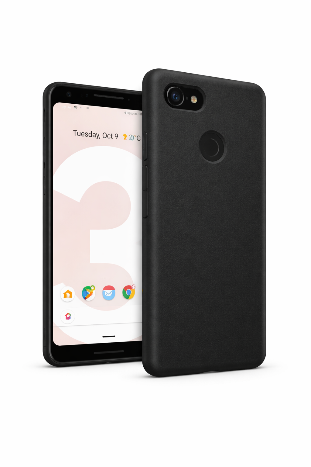 Capa Silicone Preta para Google Pixel 3 – Multi4you®