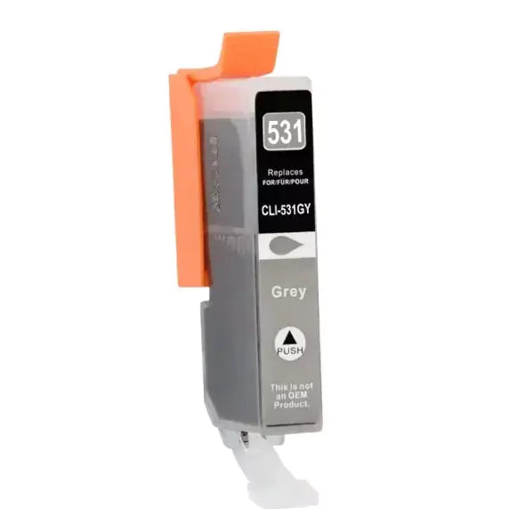 Tinteiro Canon Compatível CLI-531GY Cinza