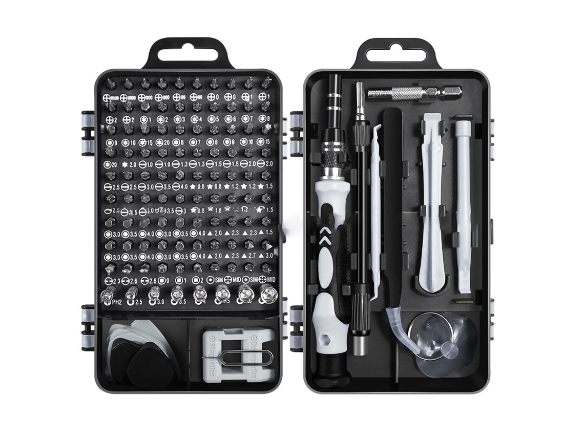 Kit de Ferramentas de Precisão 115 em 1 – Especialista em Eletrónica SL10828