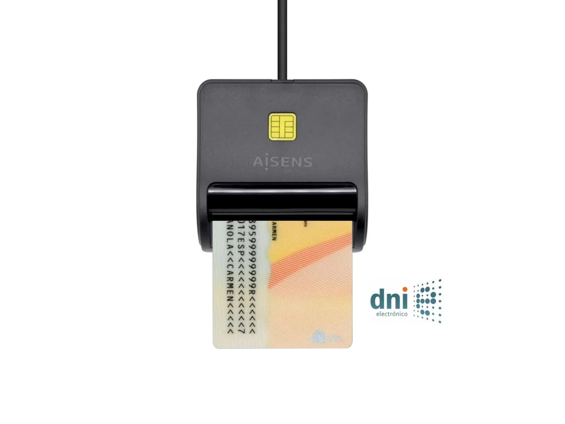 Leitor de Cartões Aisens ASCR-SN01-BK USB