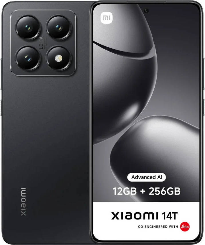 Xiaomi 14T 5G 6.67" Dual SIM 12GB/256GB - Titan Black (Segunda Mão)