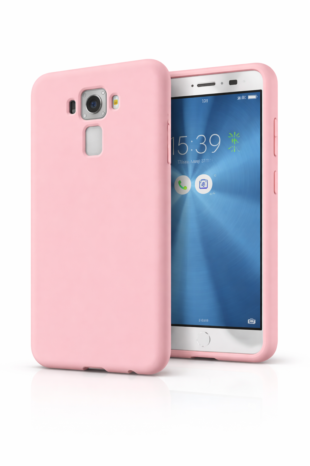 Capa Silicone Rosa para Asus Zenfone 3 ZE520KL - Multi4you®