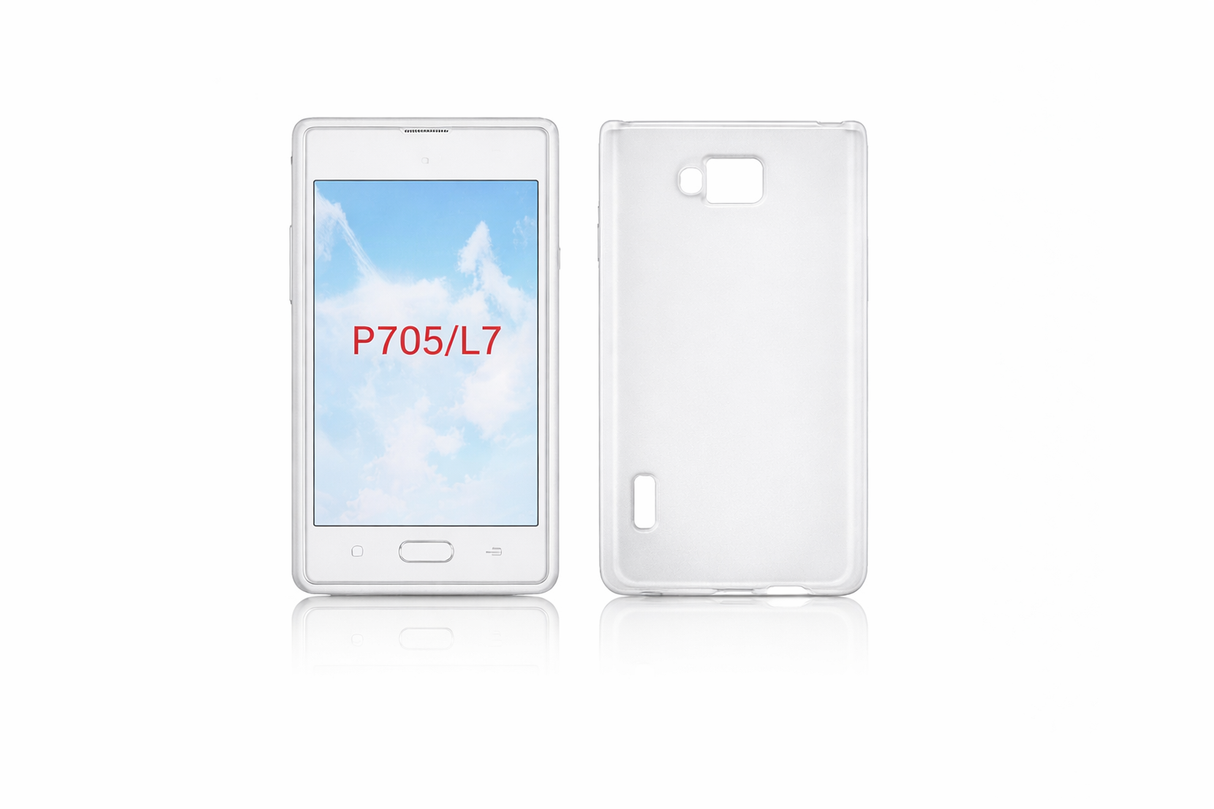 Capa de Silicone para LG L7 – Branca