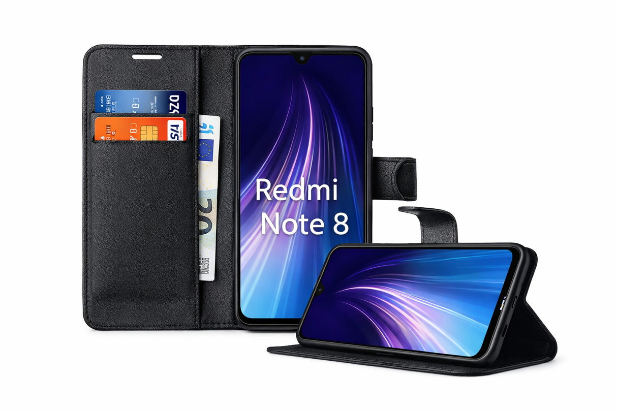 Capa Carteira Tipo Livro para Xiaomi Redmi Note 8 – Multi4you®