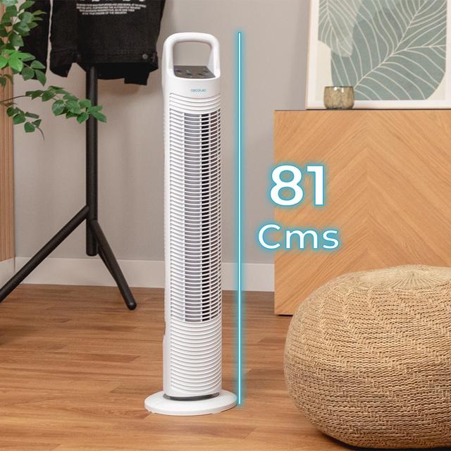 Cecotec Torre de Ventilação Energysilence 790 Skyline Control 45W com Comando - Branco