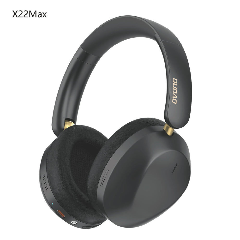 Auscultadores Bluetooth On-Ear Dudao X22 Max com ANC - Preto