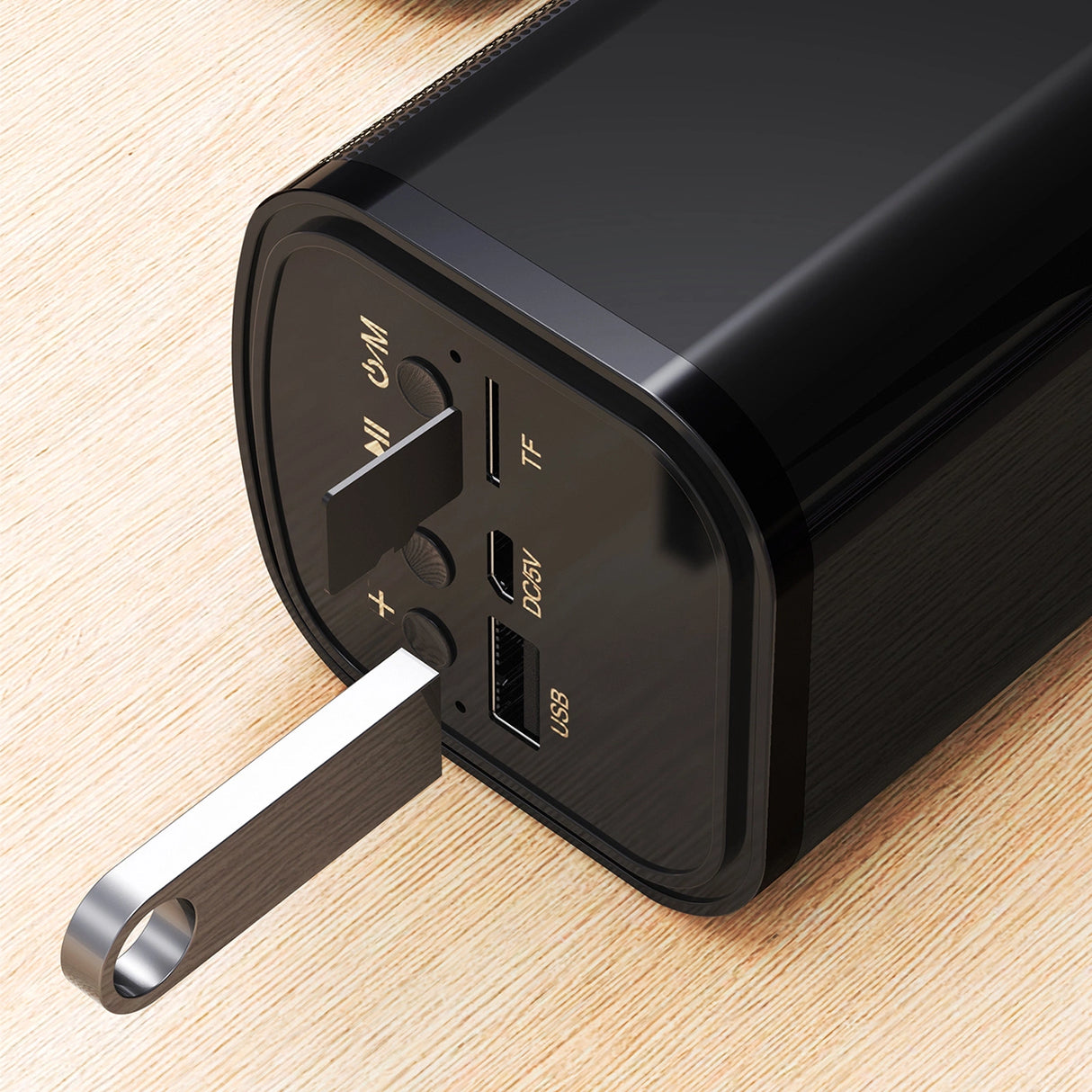 Coluna de som Dudao Y2+ Bluetooth 5.0 2400 mAh - preta