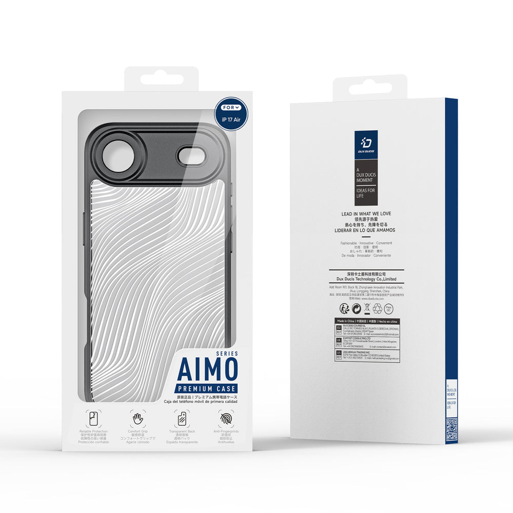 Capa Dux Ducis Aimo para iPhone 17 Air – Preta