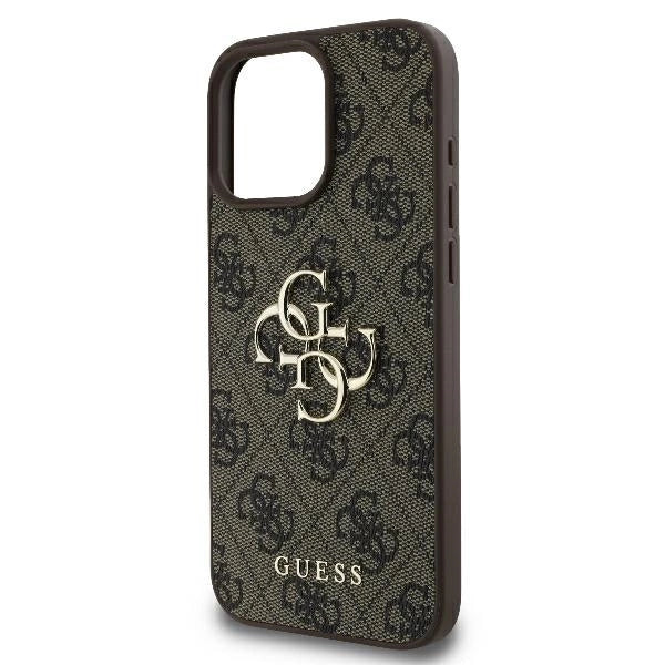 Capa Guess 4G Big Logo para iPhone 16 Pro Max - Marrom