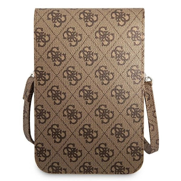 Bolsa Guess 4G Triangle - castanho