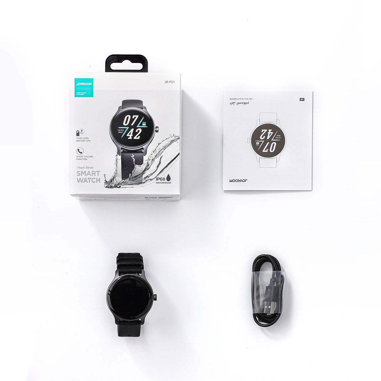 Smartwatch Joyroom FC1 Classic Series cinza (JR-FC1)