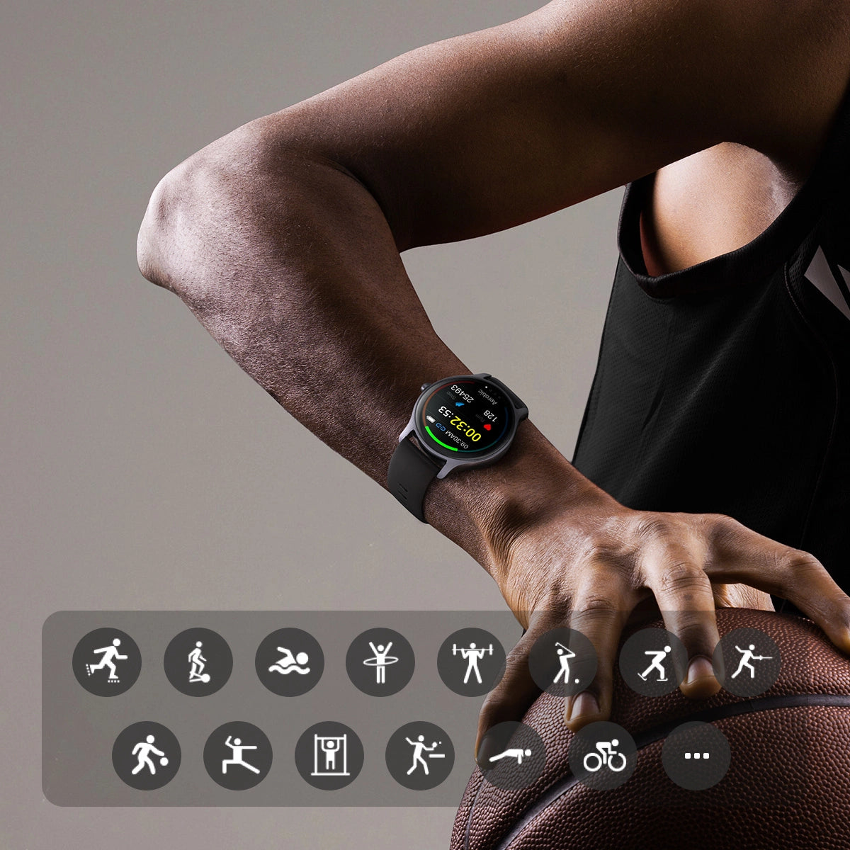 Smartwatch Joyroom FC1 Classic Series cinza (JR-FC1)