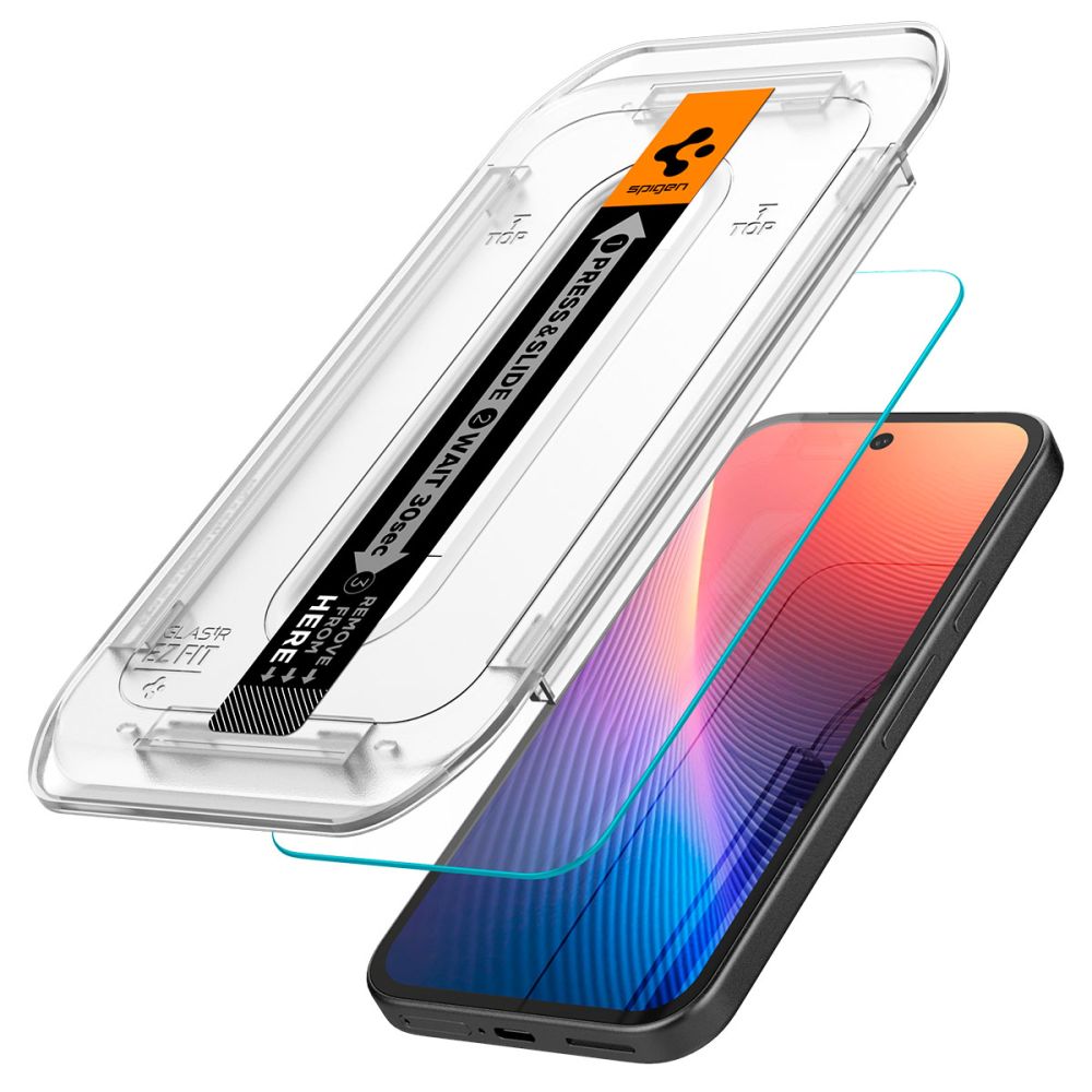 Spigen Glas.TR "Ez Fit" Vidro Temperado (2 unidades) para Google Pixel 9A - Transparente