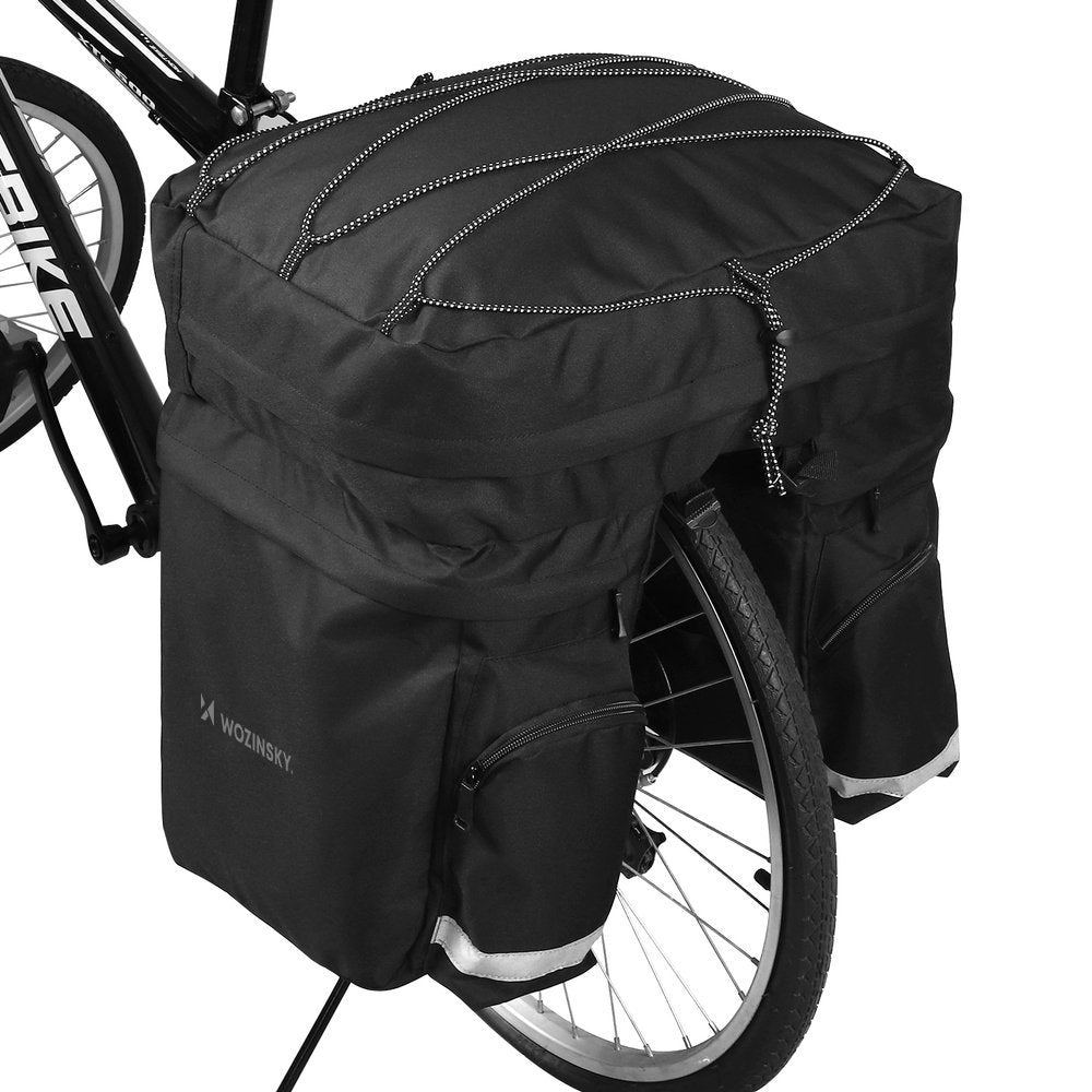 Bolsa para bagageiro de bicicleta Wozinsky de 60L (WBB13BK)