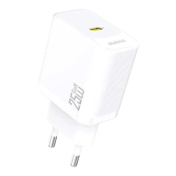 Carregador Dudao A27 GaN 25W – USB-C – Branco