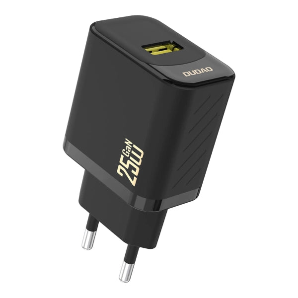 Carregador USB-A 25W GaN Dudao A27S – Preto
