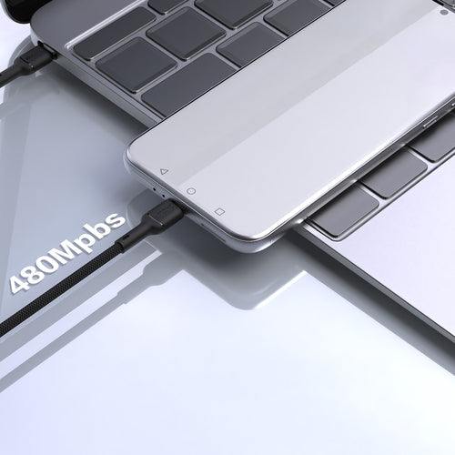 Cabo Dudao L9C Max USB-C para USB-C 240W PD 1,2 m – Preto