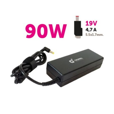Carregador Específico para Portáteis Acer 90W | 19V | 4.7A | Conector 5.5 x 1.7 mm