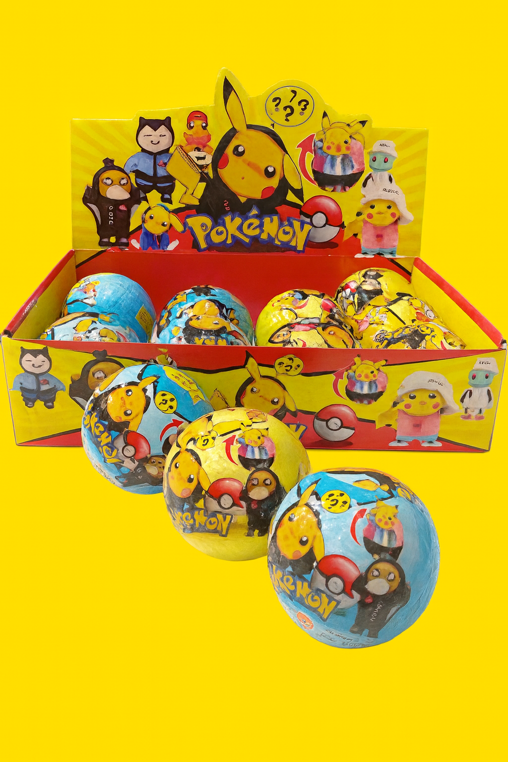 Bola Surpresa Pokémon – Minifiguras Aleatórias (1 unidade)