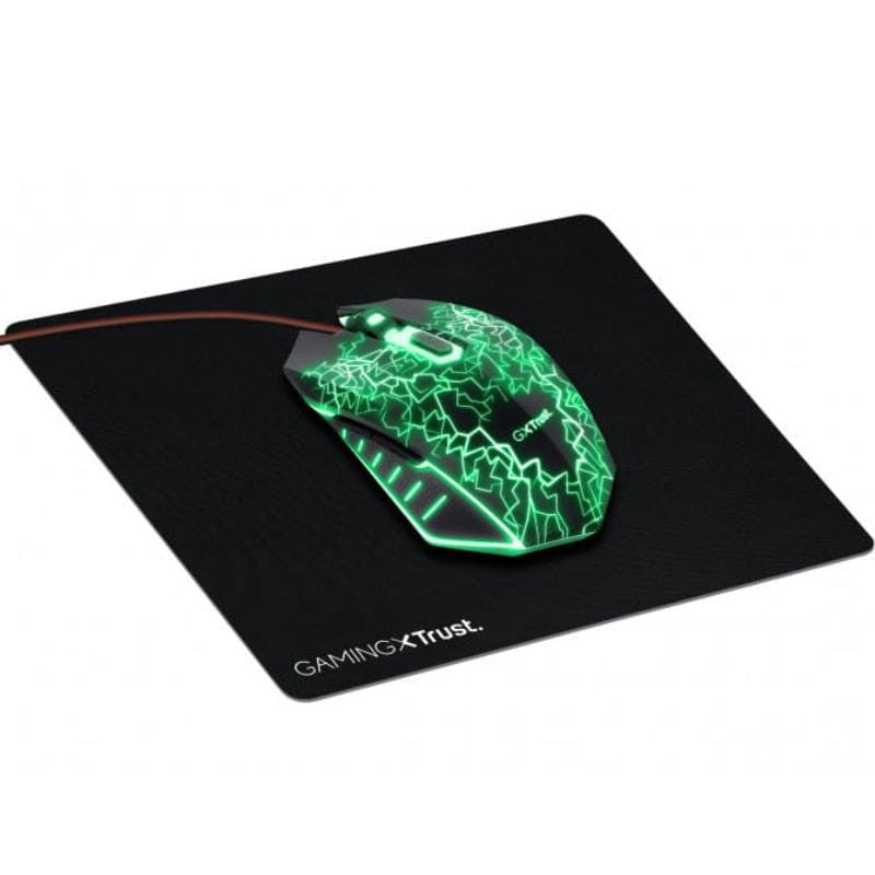 Trust GXT 783X USB com Tapete Preto - 4000 DPI