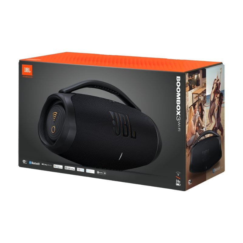 JBL Boombox 3 WiFi Preto