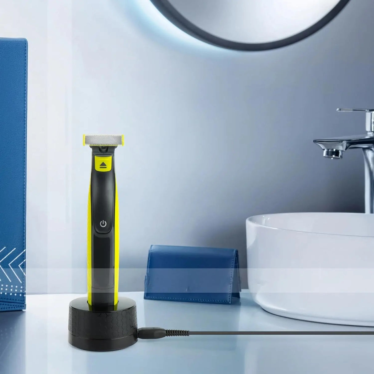 Suporte de Carregador de Base para Philips OneBlade – Montagem na Parede Multi4you