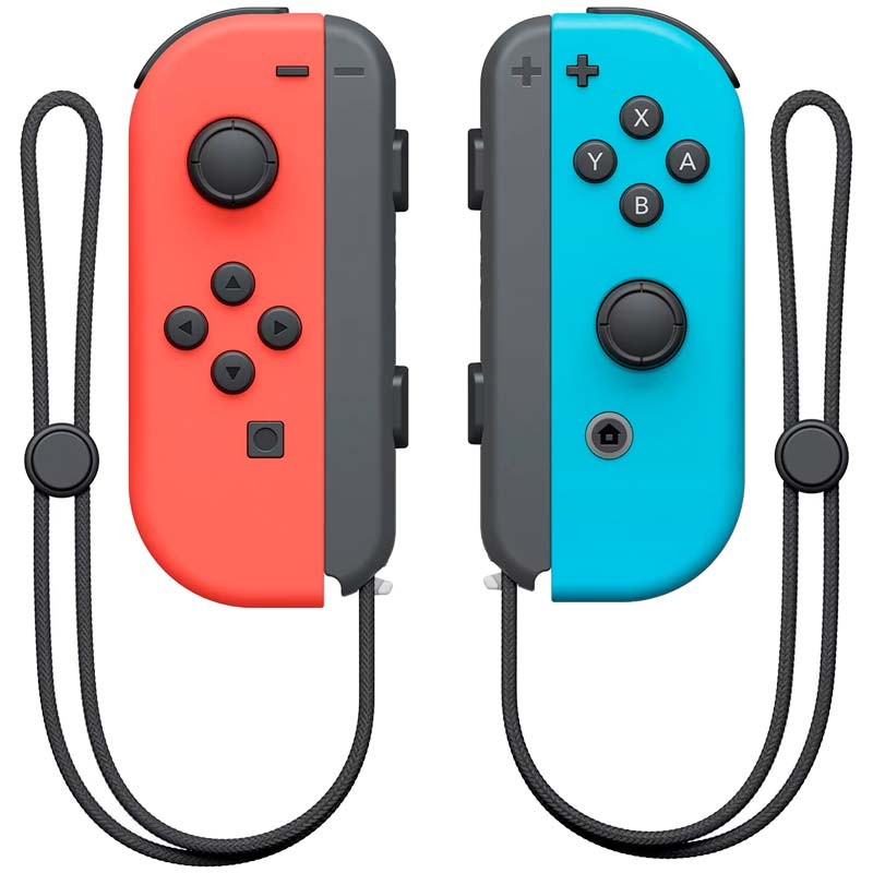 Comando Joy-Con Set Esquerda/Direita Compatível Nintendo Switch Vermelho Azul Multi4you