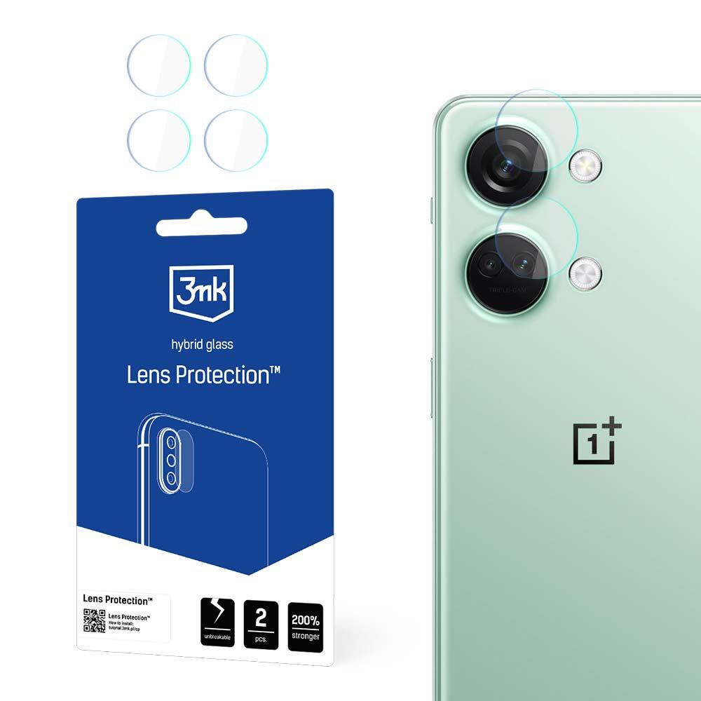 Proteção híbrida 3mk Lens Protection™ para lente de câmera no OnePlus Nord 3 5G