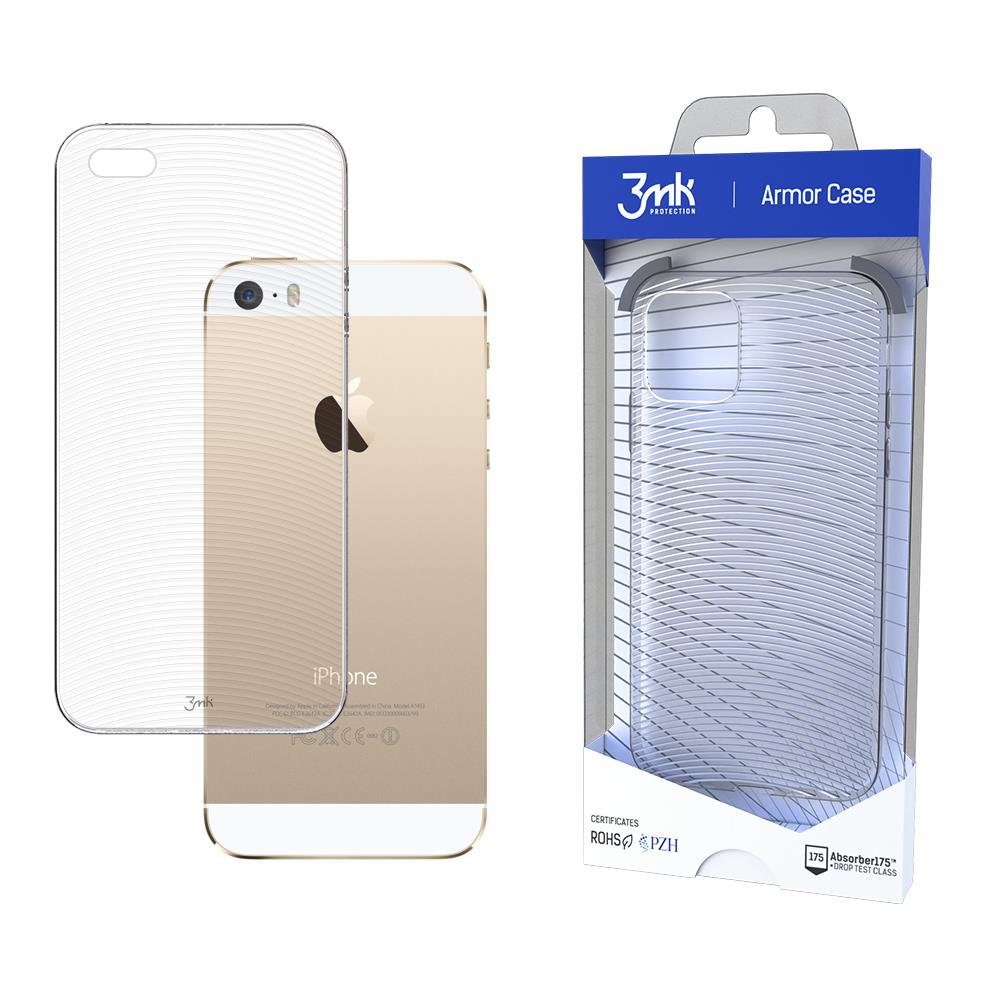 Capa 3mk Armor Case para iPhone 5 / 5S / SE - transparente