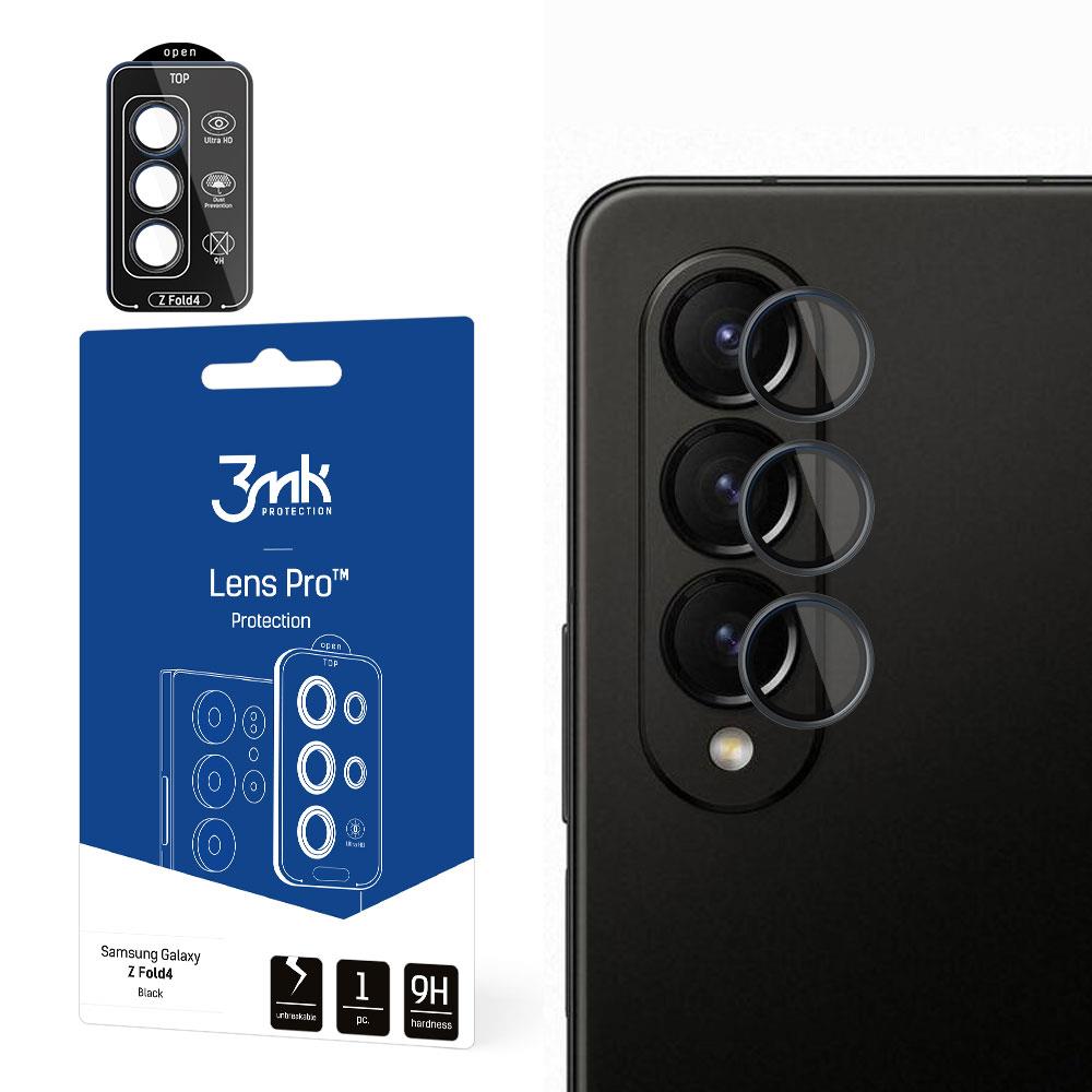 Proteção de Lente 3mk Lens Protection Pro para Samsung Galaxy Z Fold 4 - preta