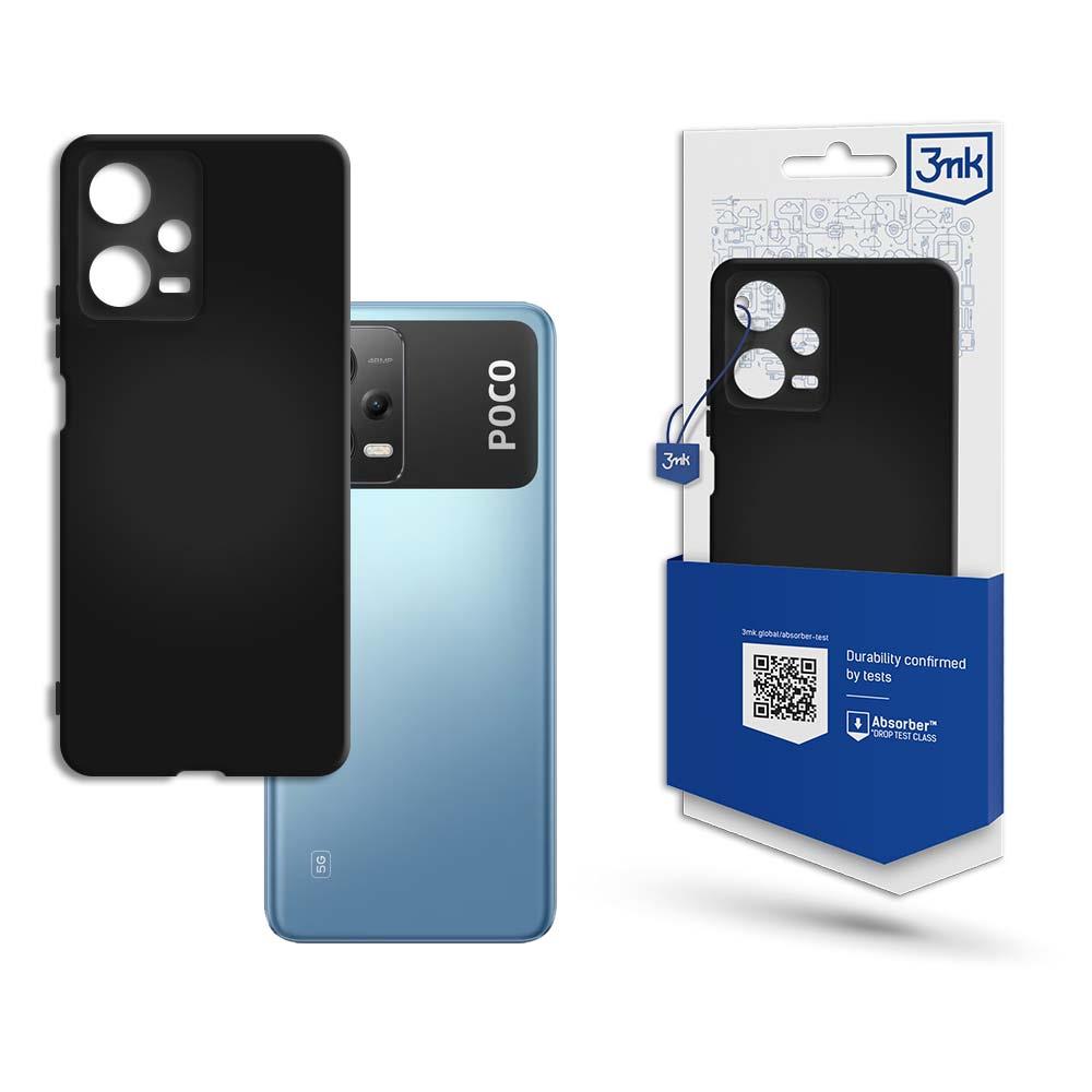 Capa 3mk Matt Case para Poco X5 5G - preta