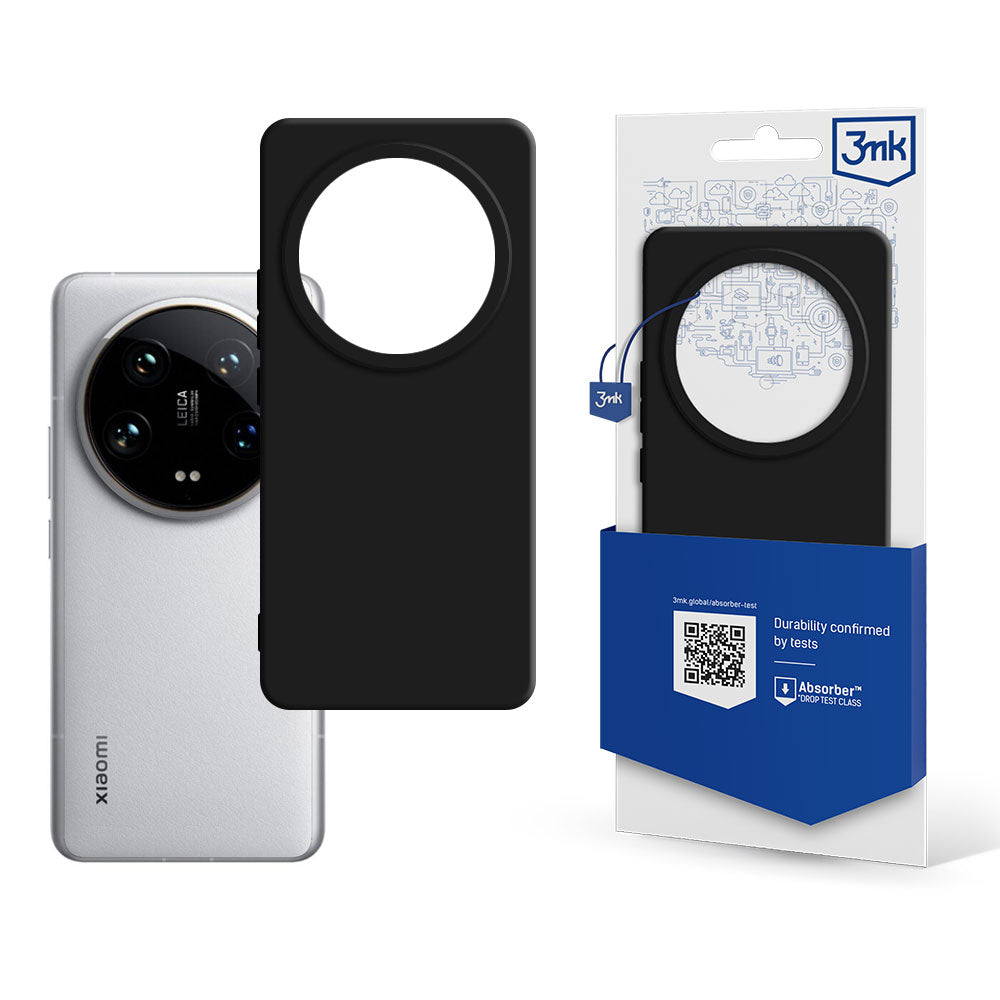 Capa 3mk Matt Case para Xiaomi 14 Ultra - preta
