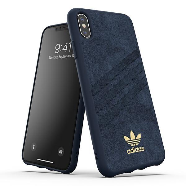 Capa Moldada Adidas OR ULTRA Suede para iPhone Xs Max - azul