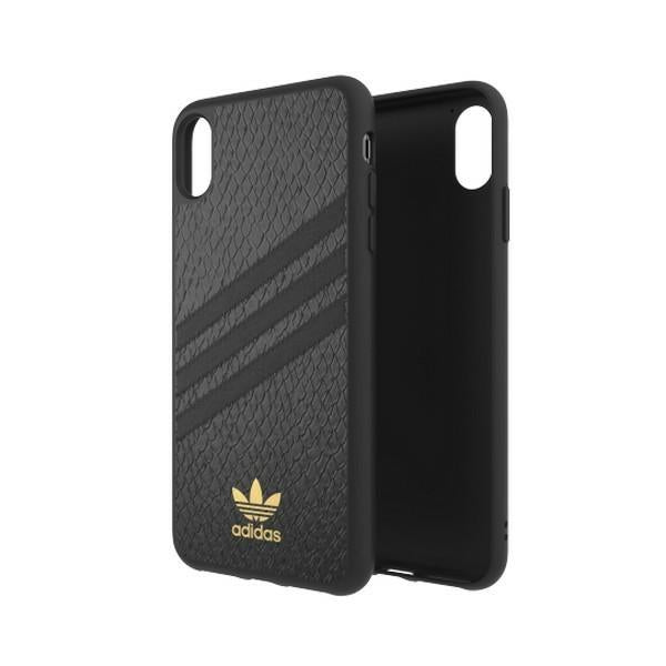 Capa Moldada Adidas OR em PU para iPhone Xs Max - preta