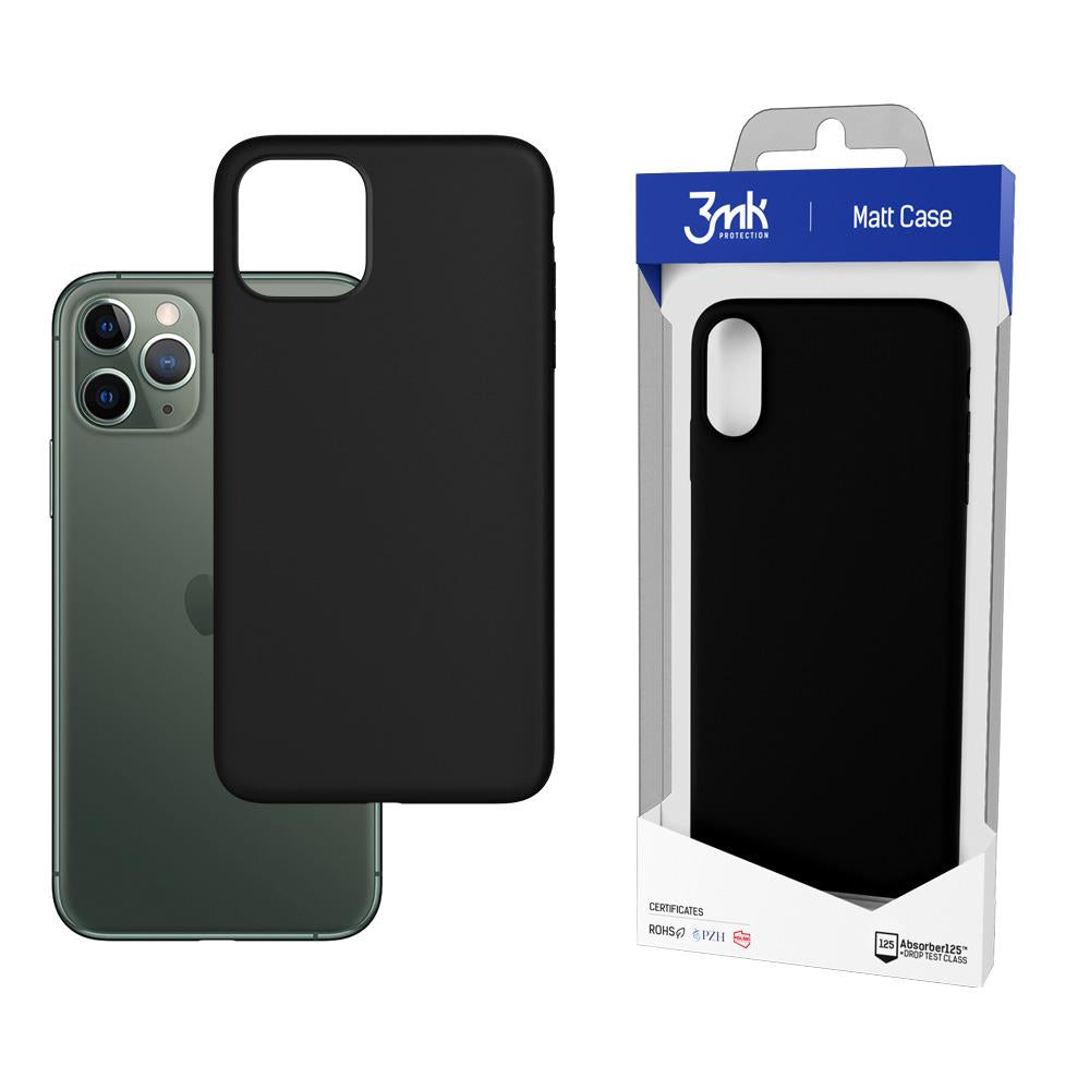 Capa 3mk Matt Case para iPhone 12/12 Pro - preta