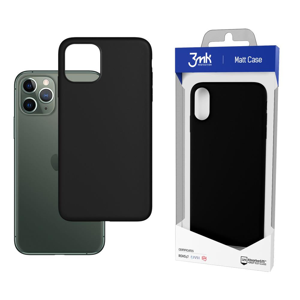 Capa 3mk Matt Case para iPhone 12 Pro Max - preta
