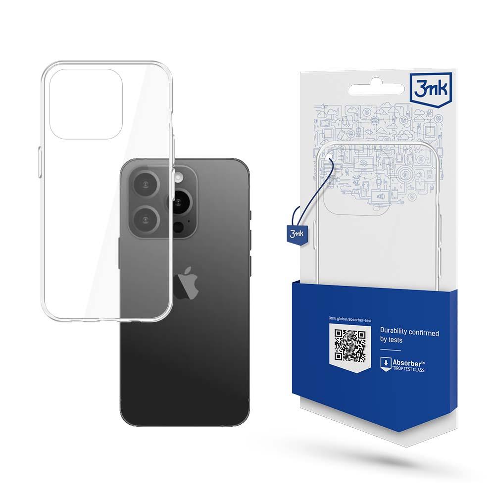 Capa 3mk Armor Case para iPhone 15 Pro - transparente