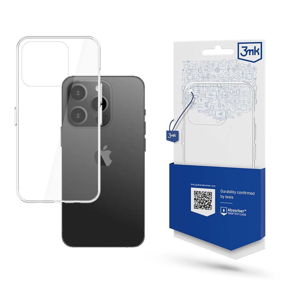 Capa 3mk Armor Case para iPhone 15 Pro Max - transparente